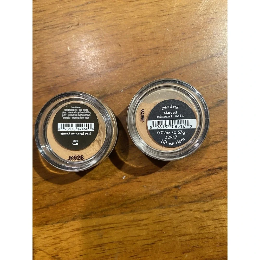 Set Of 2 bareMinerals Mineral Veil Protecting Loose Setting Powder, Tinted